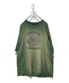 HARLEY-DAVIDSON（ハーレーダビッドソン）の古着「Tシャツ」｜グリーン