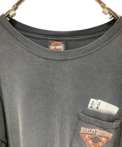 HARLEY-DAVIDSON（ハーレーダビッドソン）HARLEY-DAVIDSON (ハーレーダビッドソン) Tシャツ ブラック サイズ:3XLの古着・服飾アイテム
