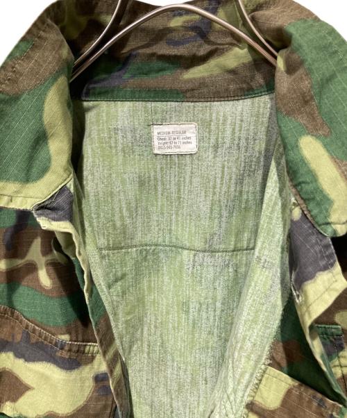 US ARMY（ユーエスアーミー）US ARMY (ユーエスアーミー) ジャングルファティーグ ジャケット オリーブ サイズ:Mの古着・服飾アイテム