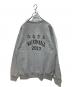 WACKO MARIA (ワコマリア) やらせろ 天国 プリント クルーネック スウェット グレー サイズ:Ｌ：10000円