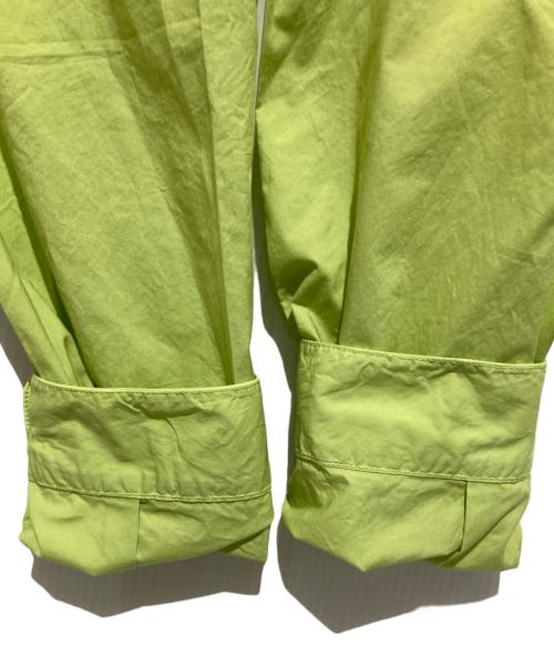 STONE ISLAND（ストーンアイランド）STONE ISLAND (ストーンアイランド) バンドカラーシャツ 黄緑 サイズ:XXLの古着・服飾アイテム