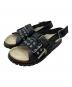 sacai（サカイ）の古着「Jules leather sandals」｜ブラック