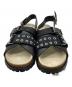 sacai (サカイ) A.P.C. (アーペーセー) Jules leather sandals ブラック サイズ:41：18000円