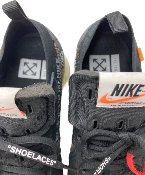 NIKE（ナイキ）NIKE (ナイキ) OFFWHITE (オフホワイト) Vapormax ブラック サイズ:26cmの古着・服飾アイテム