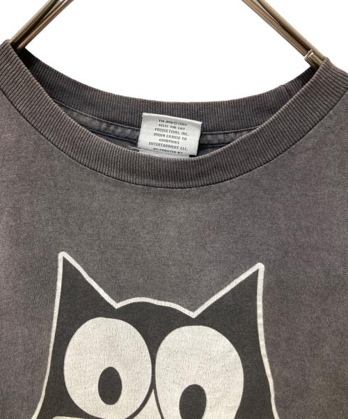 Felix the Cat（フィリックスザキャット）FELIX THE CAT (フィリックスザキャット) 半袖Tシャツ グレー サイズ:Mの古着・服飾アイテム