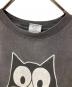 中古・古着 FELIX THE CAT (フィリックスザキャット) 半袖Tシャツ グレー サイズ:M：12000円