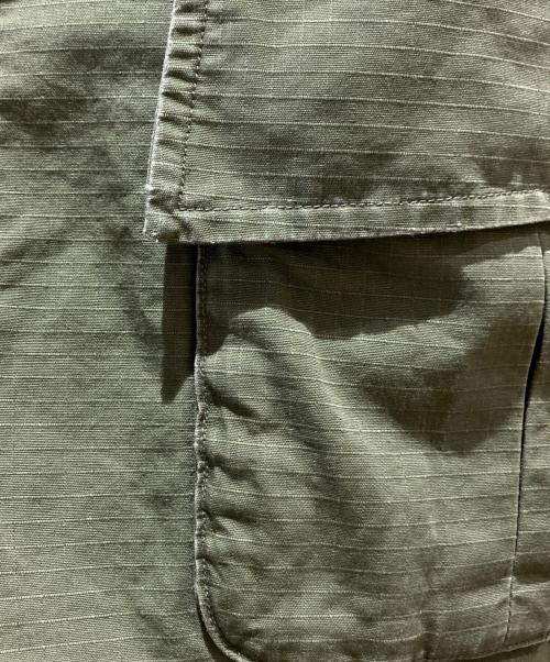 POLO RALPH LAUREN（ポロ・ラルフローレン）POLO RALPH LAUREN (ポロ・ラルフローレン) リップストップファティーグジャケット グリーン サイズ:Lの古着・服飾アイテム
