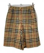 Burberry'sバーバリーズ）の古着「ノヴァチェックハーフパンツ」｜ベージュ