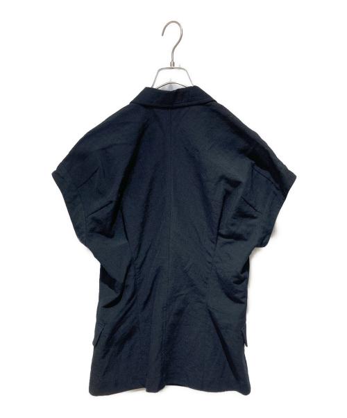 tricot COMME des GARCONS（トリココムデギャルソン）tricot COMME des GARCONS (トリココムデギャルソン) ダブルテーラードベスト ネイビー サイズ:Mの古着・服飾アイテム
