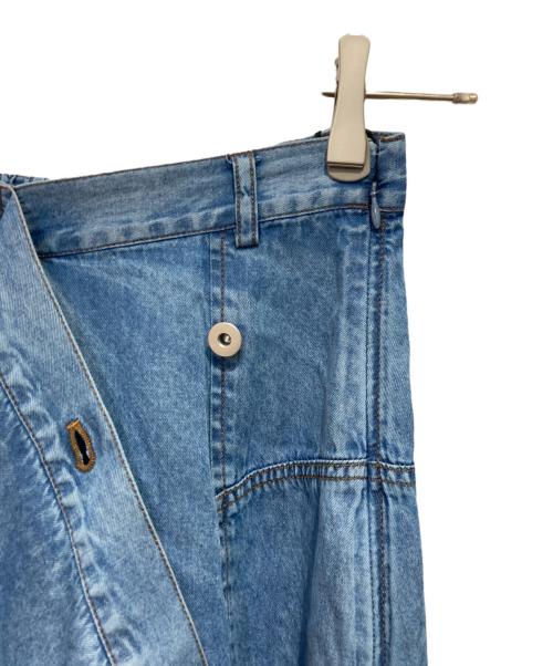Ameri（アメリ）Ameri (アメリ) TENCEL DENIM WRAP LIKE SKIRT インディゴ サイズ:Sの古着・服飾アイテム