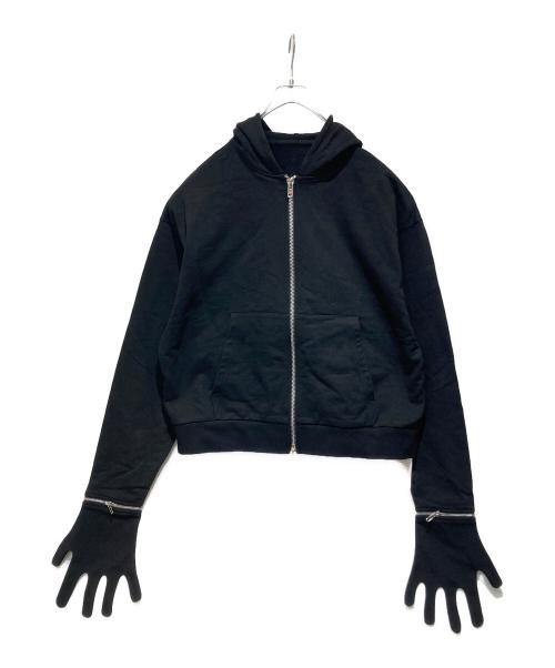 65537（ロクゴーゴーサンナナ）65537 (ロクゴーゴーサンナナ) Glove Zip Hoodie ブラック サイズ:ＦＲＥＥの古着・服飾アイテム