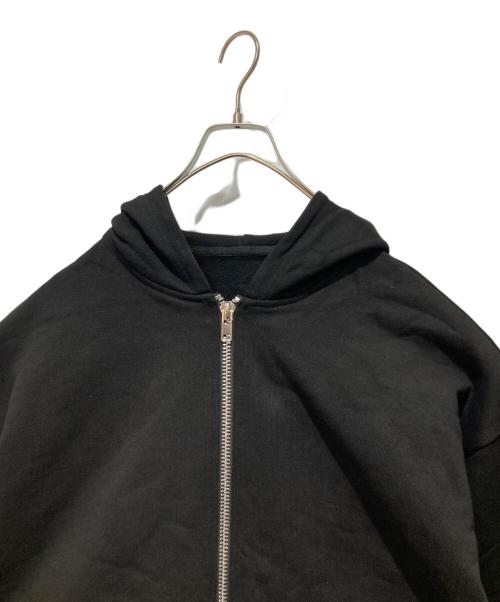 65537（ロクゴーゴーサンナナ）65537 (ロクゴーゴーサンナナ) Glove Zip Hoodie ブラック サイズ:ＦＲＥＥの古着・服飾アイテム