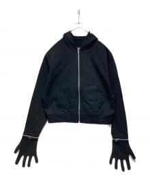 65537（ロクゴーゴーサンナナ）の古着「Glove Zip Hoodie」｜ブラック