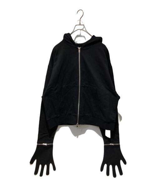 65537（ロクゴーゴーサンナナ）65537 (ロクゴーゴーサンナナ) Glove Zip Hoodie ブラック サイズ:FREEの古着・服飾アイテム