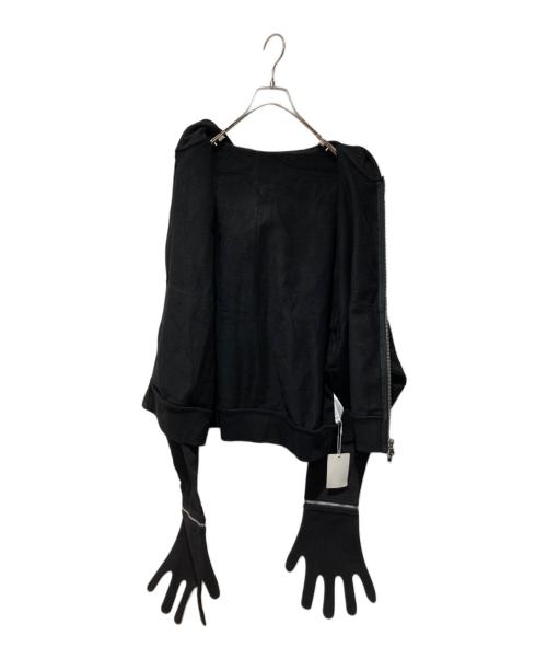 65537（ロクゴーゴーサンナナ）65537 (ロクゴーゴーサンナナ) Glove Zip Hoodie ブラック サイズ:FREEの古着・服飾アイテム