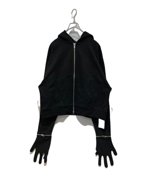 65537（ロクゴーゴーサンナナ）65537 (ロクゴーゴーサンナナ) Glove Zip Hoodie ブラック サイズ:FREEの古着・服飾アイテム