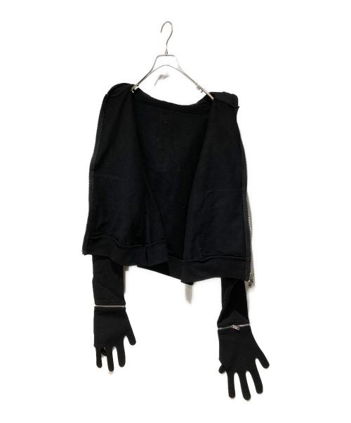 65537（ロクゴーゴーサンナナ）65537 (ロクゴーゴーサンナナ) Glove Zip Hoodie ブラック サイズ:FREEの古着・服飾アイテム