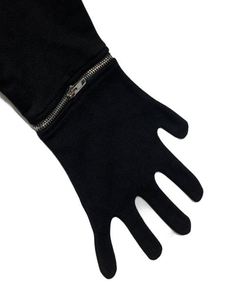 65537（ロクゴーゴーサンナナ）65537 (ロクゴーゴーサンナナ) Glove Zip Hoodie ブラック サイズ:FREEの古着・服飾アイテム