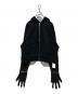 65537（ロクゴーゴーサンナナ）の古着「Glove Zip Hoodie」｜ブラック