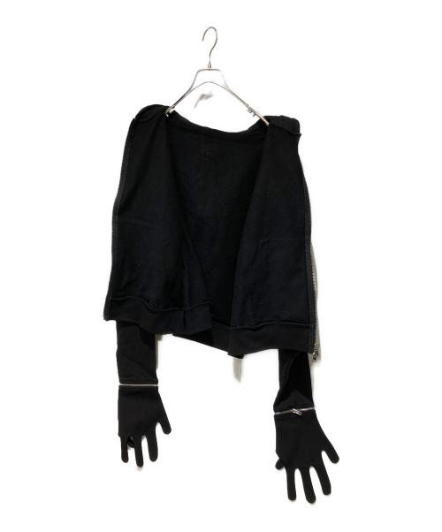 65537（ロクゴーゴーサンナナ）65537 (ロクゴーゴーサンナナ) Glove Zip Hoodie ブラック サイズ:FREEの古着・服飾アイテム