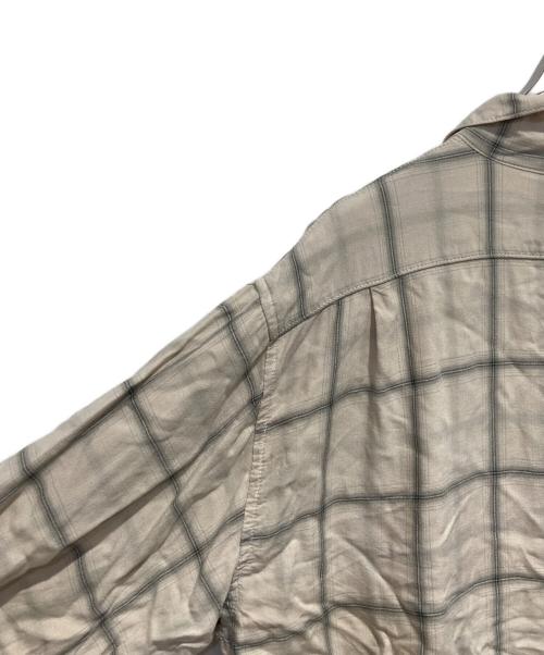 REMI RELIEF（レミレリーフ）REMI RELIEF (レミレリーフ) チェックシャツ ベージュ サイズ:Mの古着・服飾アイテム