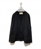 THE TOKYOザトーキョー）の古着「WTRK Wool Nylon Shirt Cardigan」｜ブラック