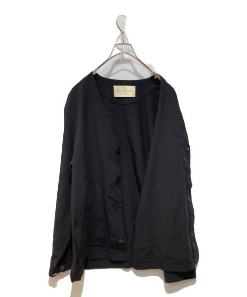 THE TOKYO（ザトーキョー）THE TOKYO (ザトーキョー) WTRK Wool Nylon Shirt Cardigan ブラック サイズ:46の古着・服飾アイテム