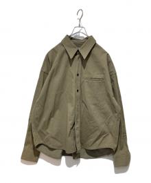 OUAT（オーユーエーティー）の古着「OFFICE SHIRTS」｜オリーブ