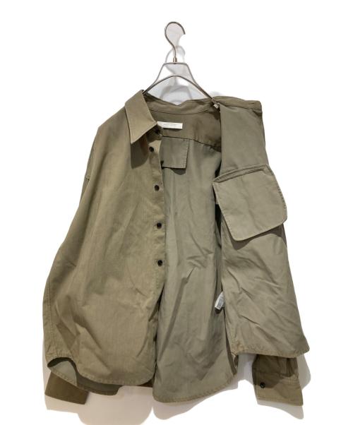OUAT（オーユーエーティー）OUAT (オーユーエーティー) OFFICE SHIRTS オリーブ サイズ:3の古着・服飾アイテム