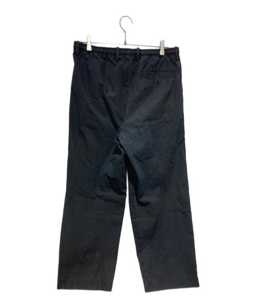 MARKAWARE（マーカウェア）MARKAWARE (マーカウェア) DOUBLE PLEATED EASY TROUSERS ブラック サイズ:2の古着・服飾アイテム