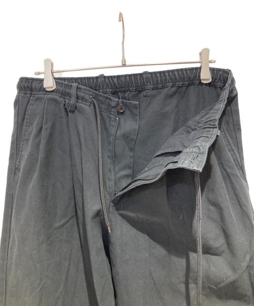 MARKAWARE（マーカウェア）MARKAWARE (マーカウェア) DOUBLE PLEATED EASY TROUSERS ブラック サイズ:2の古着・服飾アイテム