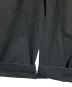 中古・古着 MARKAWARE (マーカウェア) DOUBLE PLEATED EASY TROUSERS ブラック サイズ:2：15000円