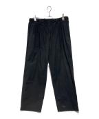 MARKAWAREマーカウェア）の古着「DOUBLE PLEATED EASY TROUSERS」｜ブラック