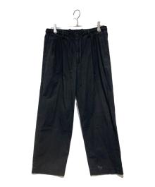 MARKAWARE（マーカウェア）の古着「DOUBLE PLEATED EASY TROUSERS」｜ブラック