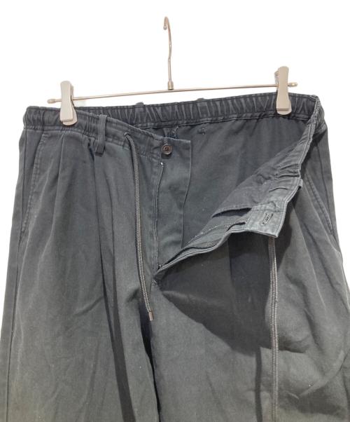 MARKAWARE（マーカウェア）MARKAWARE (マーカウェア) DOUBLE PLEATED EASY TROUSERS ブラック サイズ:2の古着・服飾アイテム