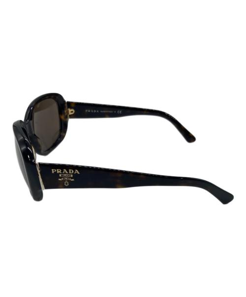 PRADA（プラダ）PRADA (プラダ) Tortoise Square ブラウン サイズ:58□16の古着・服飾アイテム