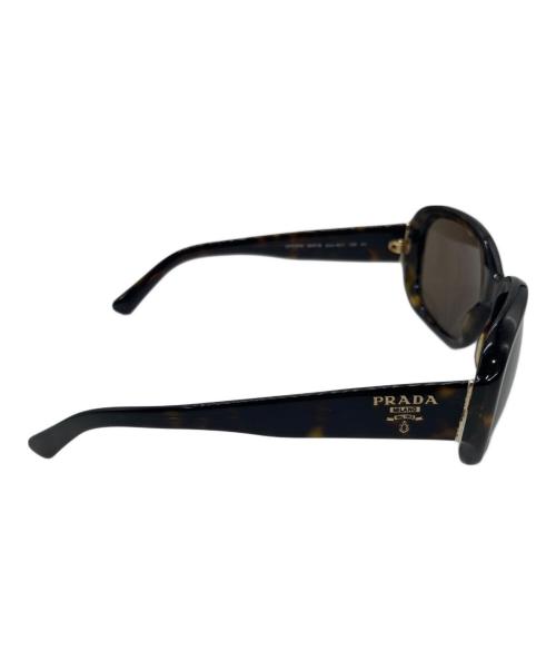 PRADA（プラダ）PRADA (プラダ) Tortoise Square ブラウン サイズ:58□16の古着・服飾アイテム