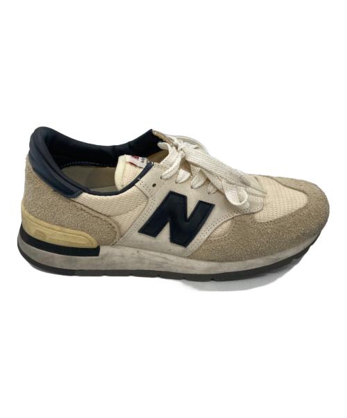 NEW BALANCE（ニューバランス）NEW BALANCE (ニューバランス) スニーカー ベージュ サイズ:27.5cmの古着・服飾アイテム