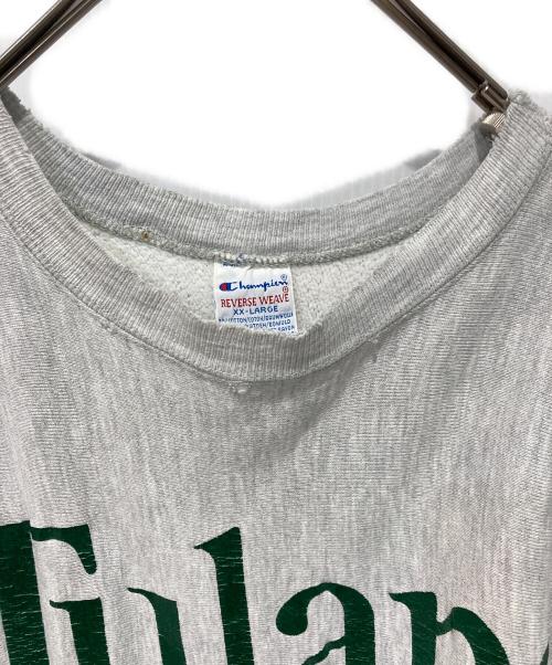 Champion REVERSE WEAVE（チャンピオン リバース ウィーブ）Champion REVERSE WEAVE (チャンピオン リバース ウィーブ) カレッジスウェット グレー サイズ:XXLの古着・服飾アイテム