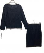 tricot COMME des GARCONSトリココムデギャルソン）の古着「セットアップブラウス」｜ブラック