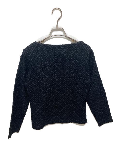 tricot COMME des GARCONS（トリココムデギャルソン）tricot COMME des GARCONS (トリココムデギャルソン) セットアップブラウス ブラック サイズ:Mの古着・服飾アイテム