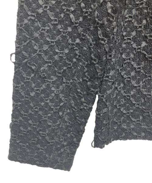 tricot COMME des GARCONS（トリココムデギャルソン）tricot COMME des GARCONS (トリココムデギャルソン) セットアップブラウス ブラック サイズ:Mの古着・服飾アイテム