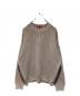 SUPREME（シュプリーム）の古着「WASHED SMALL BOX WAFFLE SWEATER」｜ベージュ