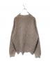SUPREME (シュプリーム) WASHED SMALL BOX WAFFLE SWEATER ベージュ サイズ:M：20000円