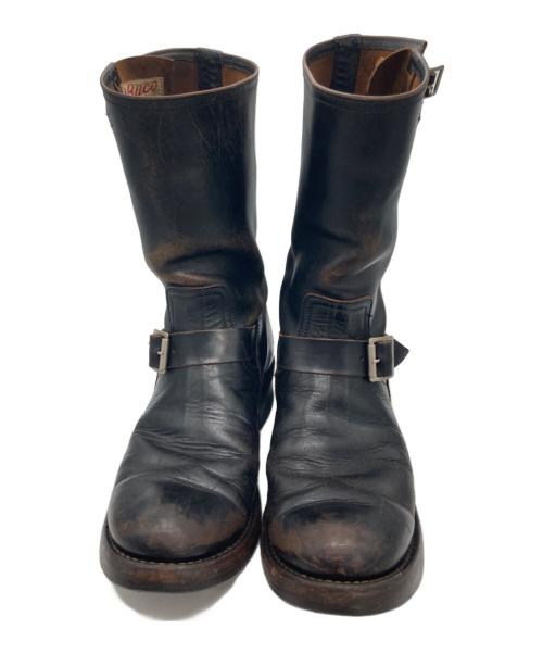 Buco（ブコ）Buco (ブコ) ホースハイド キャッツポウソール エンジニアブーツ ブラック サイズ:US10Dの古着・服飾アイテム