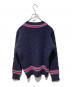 Adam et Rope (アダム エ ロペ) HIGHLAND CLUB (ハイランドクラブ) Vネックニット ネイビー サイズ:XL：8000円
