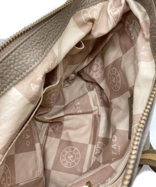 ATAO（アタオ）ATAO (アタオ) 2WAYショルダーバッグ ベージュの古着・服飾アイテム
