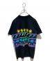 Gecko Hawaii（ゲッコー ハワイ）の古着「ネオンプリントTシャツ」｜ブラック