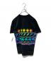 Gecko Hawaii (ゲッコー ハワイ) ネオンプリントTシャツ ブラック サイズ:M：9000円
