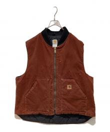 CarHartt（カーハート）の古着「ダック地ベスト」｜レッド